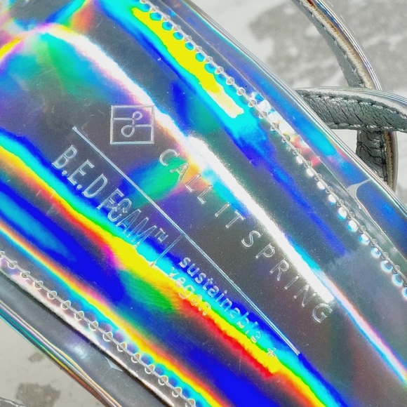 New Call it Spring Silver Angelic Heeled Sandal C60 - Picture 10 of 12